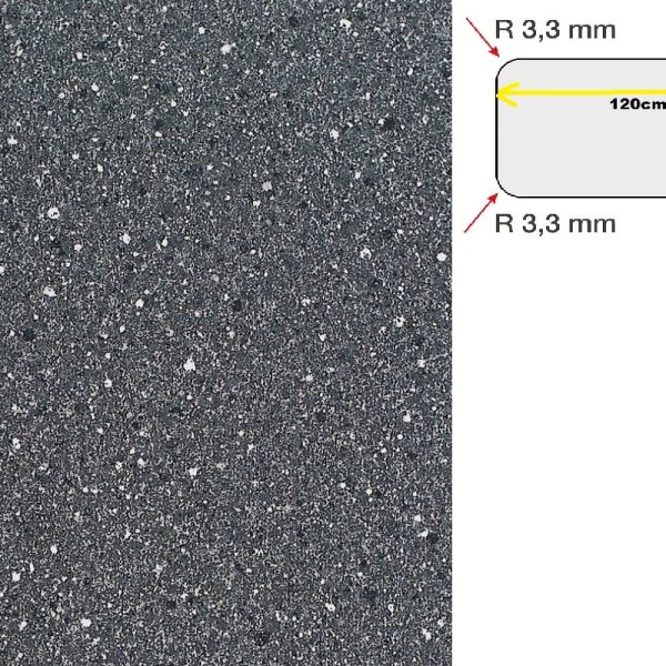 38-as Sziget Munkalap Anthracite Granite  K 203 PE Matt