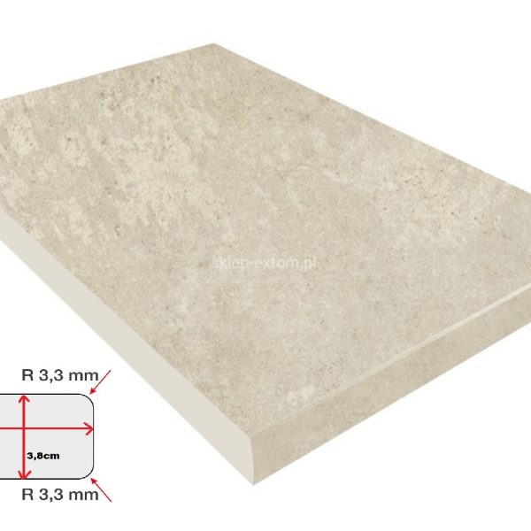 38-as Sziget Munkalap Crema Limestone K 209 RS Matt