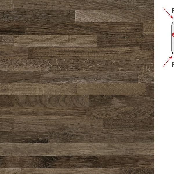 38-as Sziget Munkalap Dark Porterhouse  Oak K 092 FP Matt