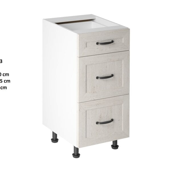 ROYAL MDF KONYHA D40S3 ALSÓ ELEM- konyhabútor