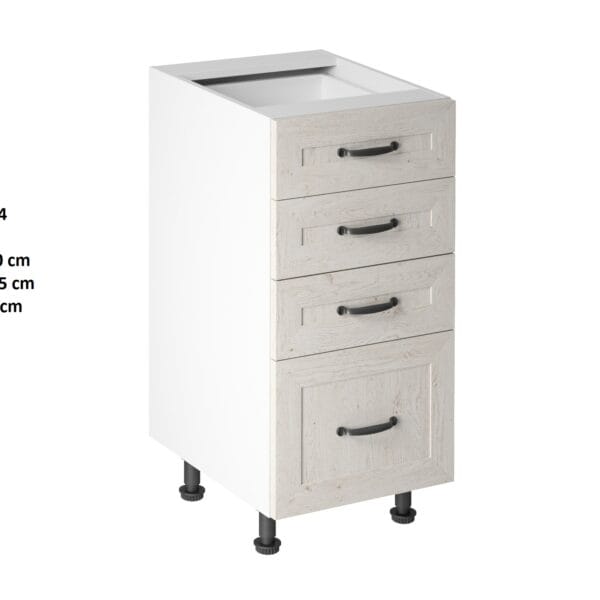 ROYAL MDF KONYHA D40S4 ALSÓ ELEM- konyhabútor