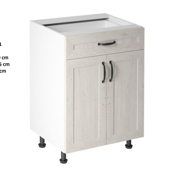 ROYAL MDF KONYHA D60S1 ALSÓ ELEM- konyhabútor