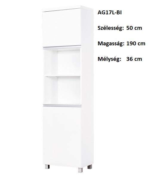 AGA AG17L-BI  Balos 2ajtós szekrény-bútor