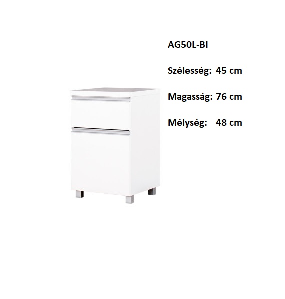 AGA AG50L-BI  Balos Konténer-bútor