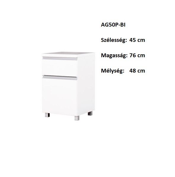 AGA AG50P-BI  Jobbos Konténer-bútor