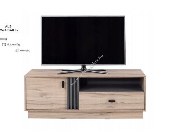 ALLMO SYSTEM AL5 -RTV ÁLLVÁNY ELEM- Bútor