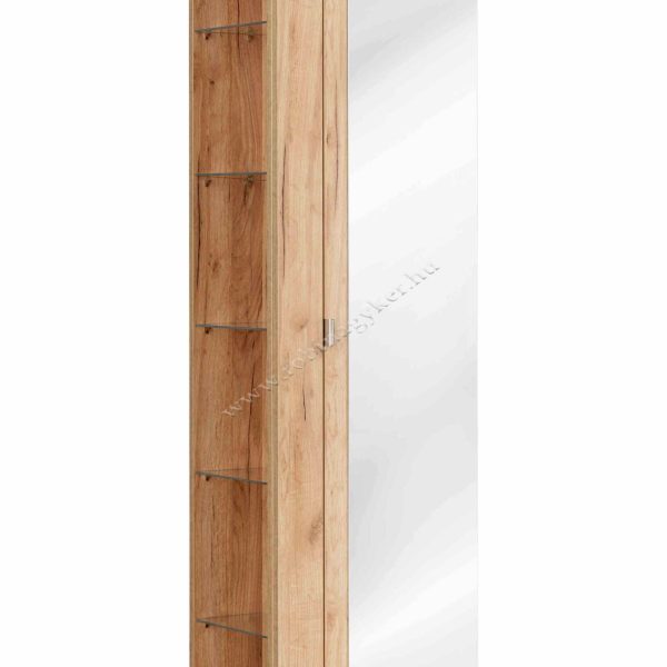 CAPRI OAK Tükrös Álló magas szekrény(803)-Bútor