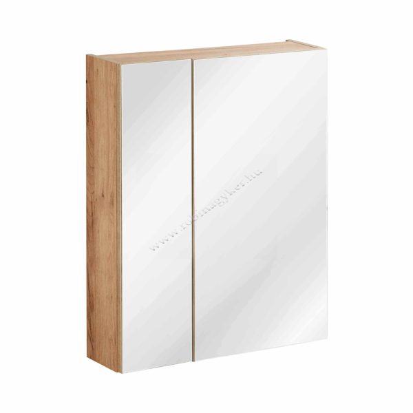 CAPRI OAK 60-as Tükrös szekrény(842)*LED nélkül -Bútor