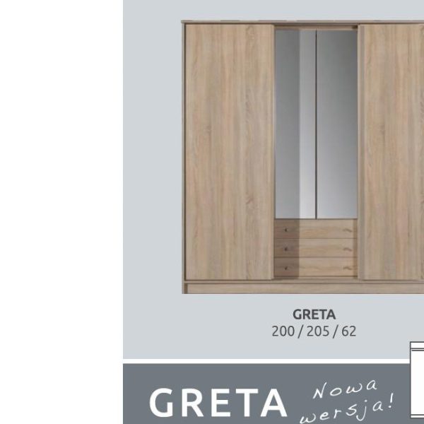 .GRETA NEW - ELŐSZOBAGARDROB - Bútor