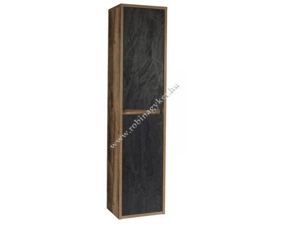 HAMPTON CONCRETE 800-01 Magas szekrény 40cm Fürdőszoba -Bútor