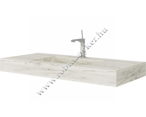 IDEA 2621/25 HPL mosdó 100 cm - rovere ghiaccio Fürdőszoba bútor