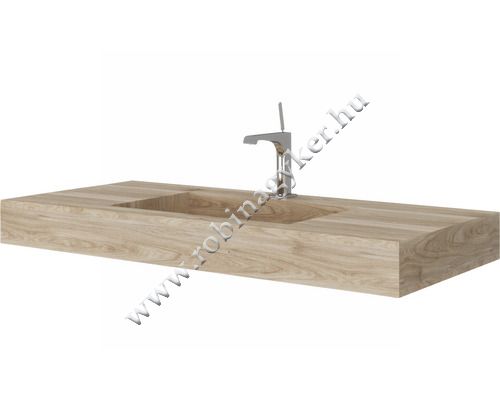 IDEA 2621/26 HPL mosdó 100 cm - miele Fürdőszoba bútor