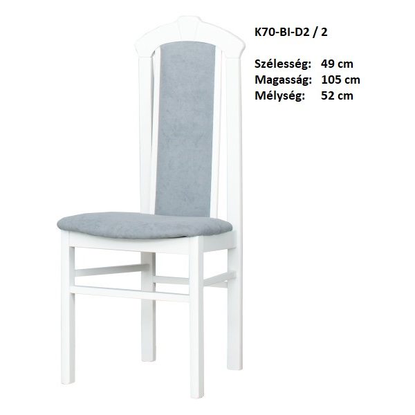 K70-BI-D2/2  Étkező Szék -BÚTOR