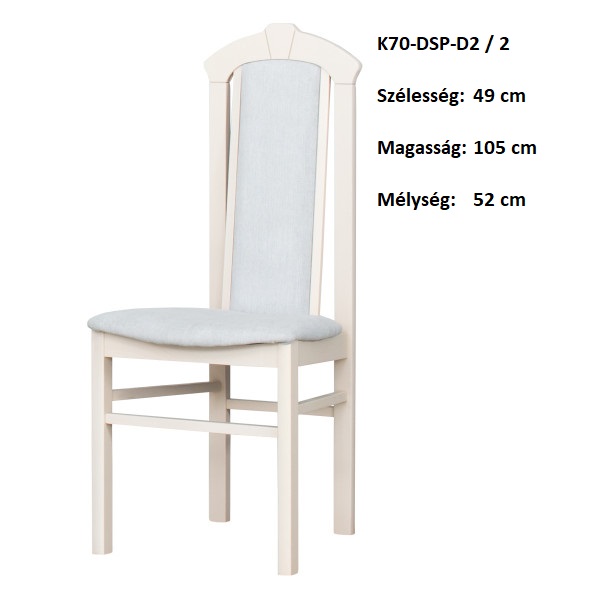 K70-DSP-D2/2  Étkező Szék -BÚTOR