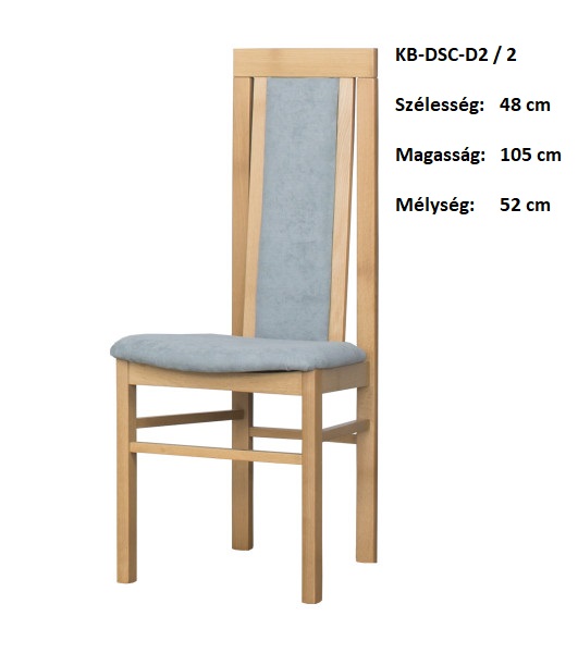 KB-DSC-D2/2  Étkező Szék -BÚTOR