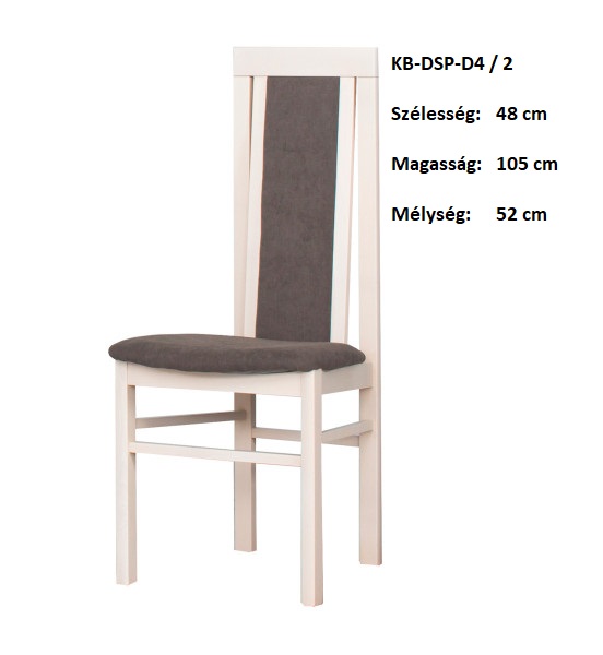KB-DSP-D4/2  Étkező Szék -BÚTOR