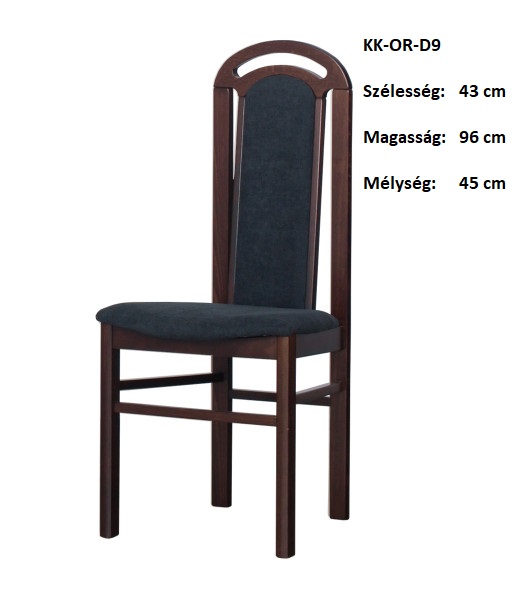 KK-OR-D9  Étkező Szék -BÚTOR