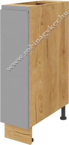 KAMPARA KKA20DC-SZ/L/DSC 20-cm-es alsó KARGO KOSARAS KONYHABÚTOR ELEM -konyhabútor