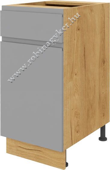 KAMPARA KKA40DSFL-SZ/L/DSC FIÓKOS, BALOS 40-cm-es alsó KONYHABÚTOR ELEM -konyhabútor