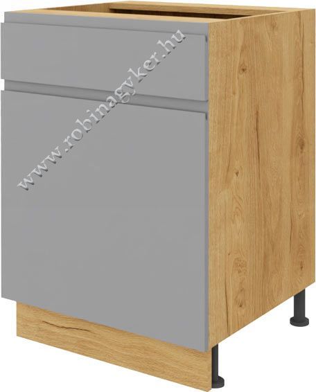 KAMPARA KKA60DSFL-SZ/L/DSC FIÓKOS, BALOS 60-cm-es alsó KONYHABÚTOR ELEM -konyhabútor