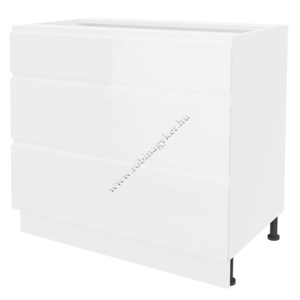 KAMPARA KKA90DS-BI/L/BI FIÓKOS 90 cm-es alsó KONYHABÚTOR ELEM -konyhabútor