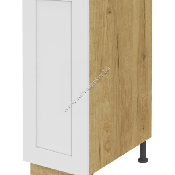 LAURENCJA KLA30DC-BI/L/DSC 30-cm-es alsó KARGO KOSARAS KONYHABÚTOR ELEM -konyhabútor