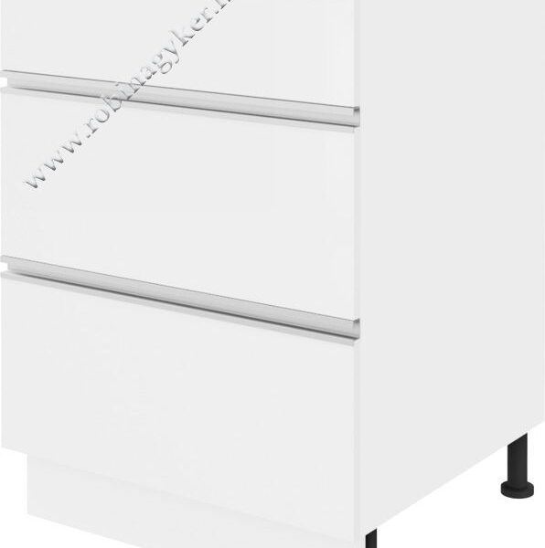 SANDI KS60DS-BI/BI FIÓKOS 60-cm-es alsó KONYHABÚTOR ELEM -konyhabútor