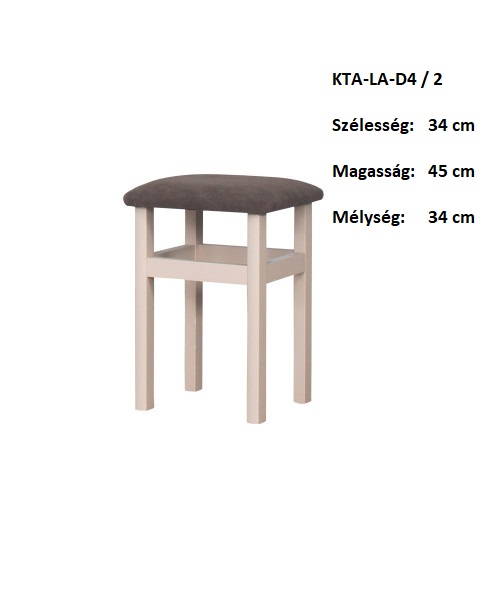 KTA-LA-D4/2 Hokedli-Ülőke  -BÚTOR