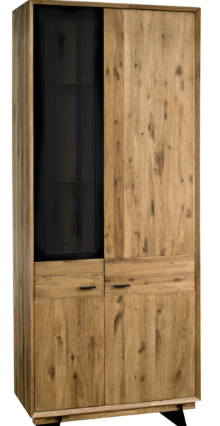 LOFT LOF.030.DX Vitrines szekrény tömörfa bútor -BÚTOR