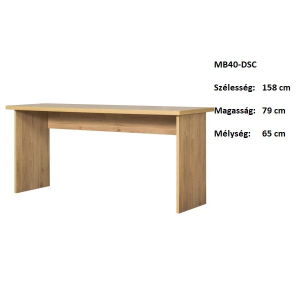 MB40-DSC Íróasztal -Bútor