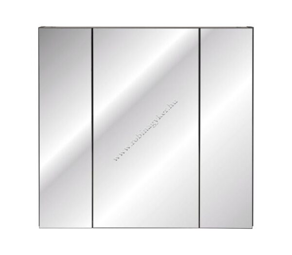MONACO GREY 841 Tükör szekrény 80cm  Fürdőszoba bútor