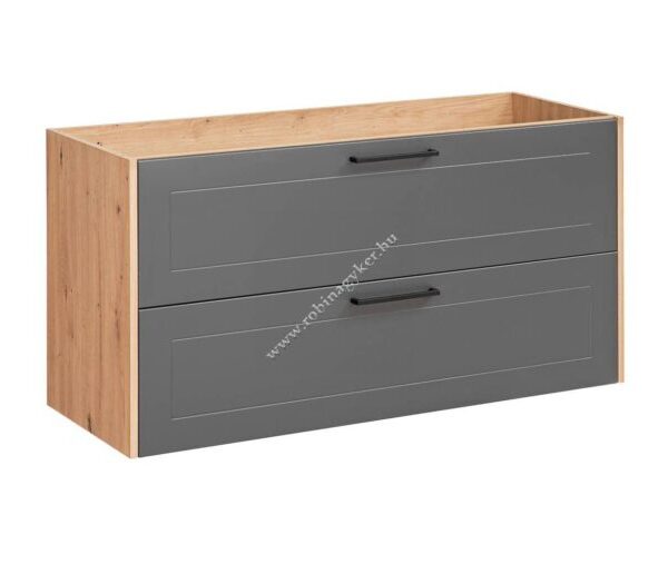 MADERA GREY 854 FSC 120cm Mosdós szekrény Pult és mosdó nélkül  -Bútor