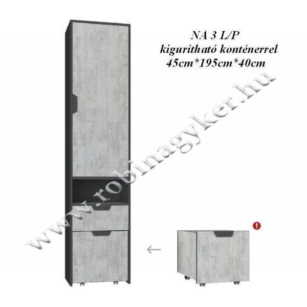 NANO SYSTEM 3-AS ELEM-BÚTOR