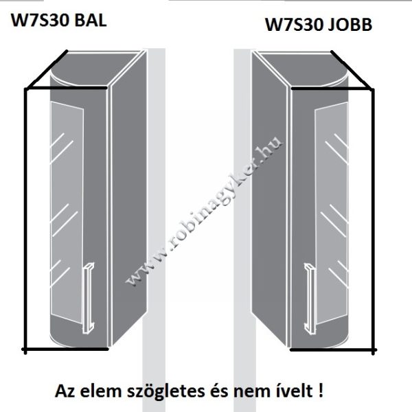 ROZI W7S/30_Balos_KONYHABÚTOR