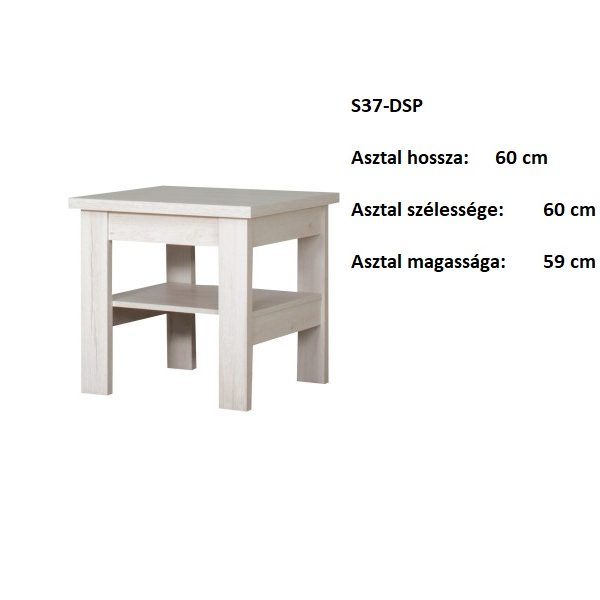 S37-DSP DOHÁNYZÓ ASZTAL BÚTOR