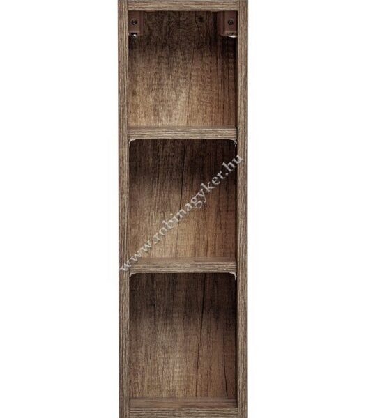 .SANTA FE OAK 83-01 20cm Felső nyitott szekrény Fürdőszoba bútor