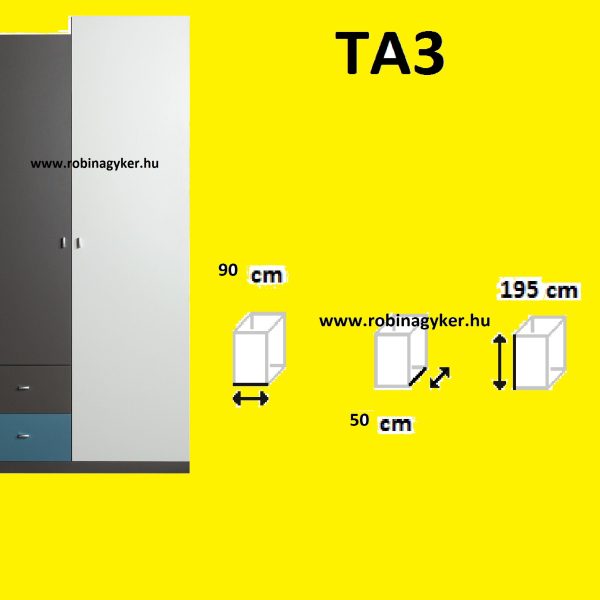 TABLO SYSTEM 3-AS ELEM - Bútor