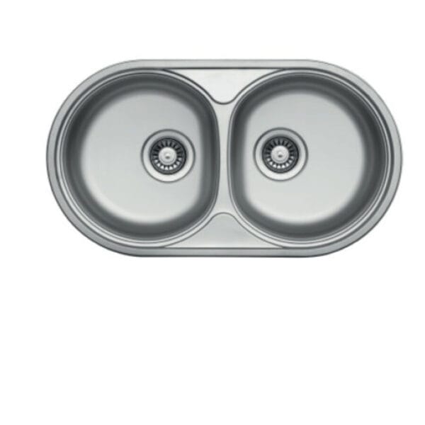 Kevmil KM-780 780x435 mm rozsdamentes mosogatótálca MUNKALAPBA VÁGÓS MOSOGATÓTÁLCA