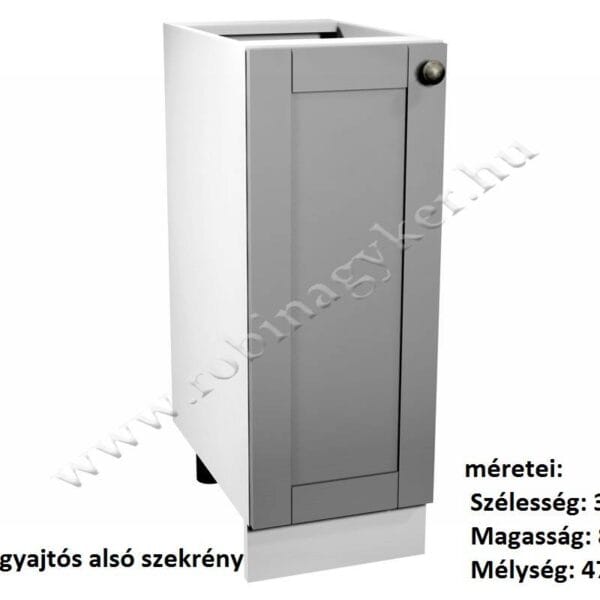LINEA KONYHA Alsó elem D30L konyhabútor