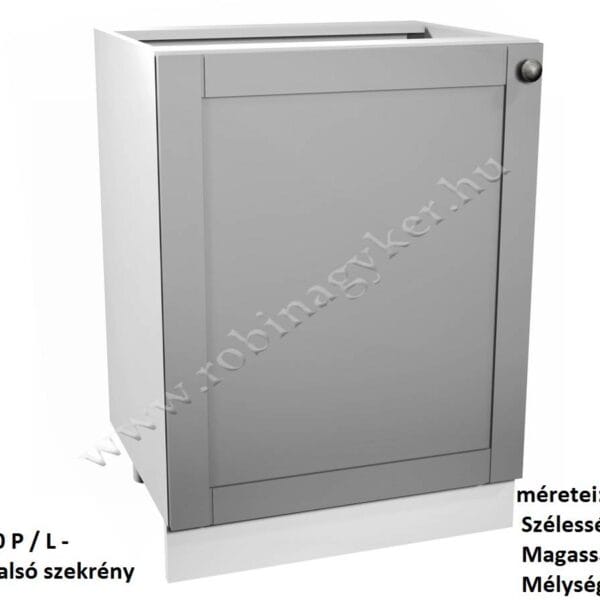 LINEA KONYHA Alsó elem D60L konyhabútor