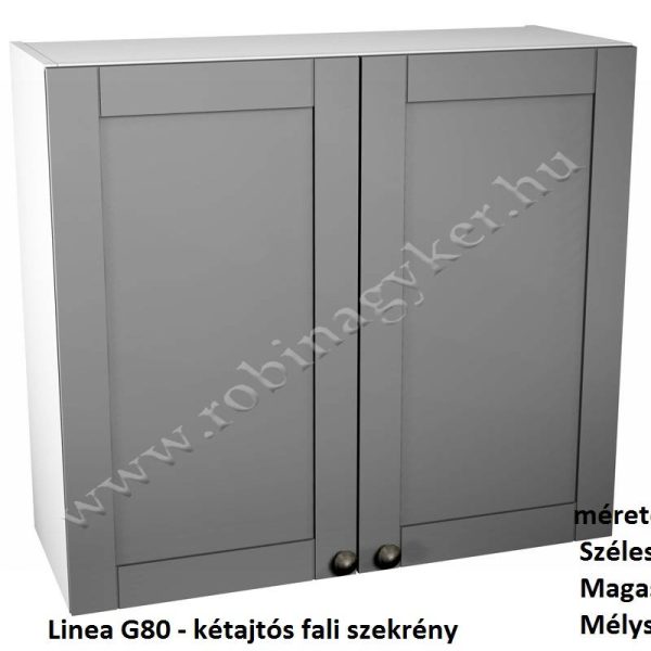 LINEA KONYHA Felső elem G80 konyhabútor