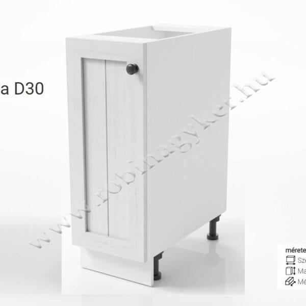 PROWANSJA ALSÓ KONYHABÚTOR ELEM D30L-konyhabútor