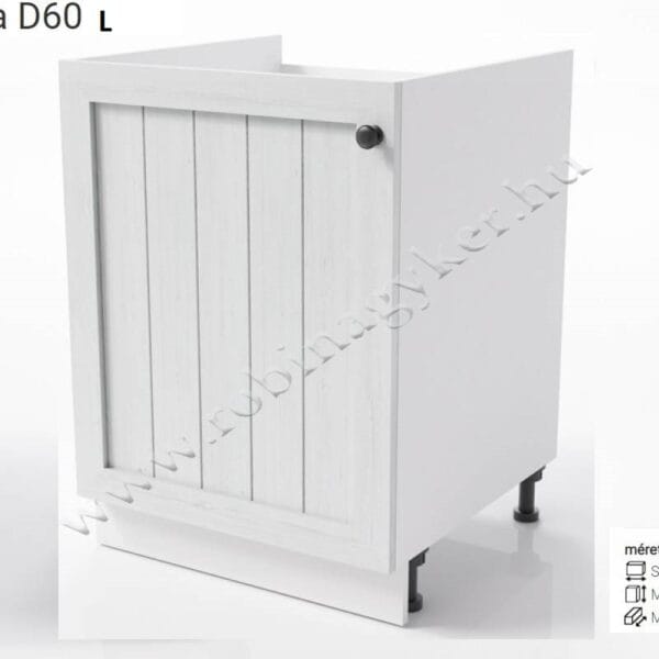PROWANSJA ALSÓ KONYHABÚTOR ELEM D60 L-konyhabútor