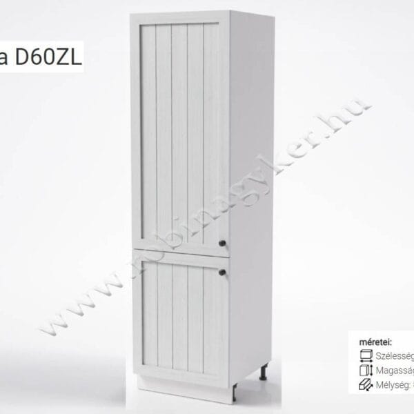 PROWANSJA ALSÓ KONYHABÚTOR ELEM D60ZL L-konyhabútor