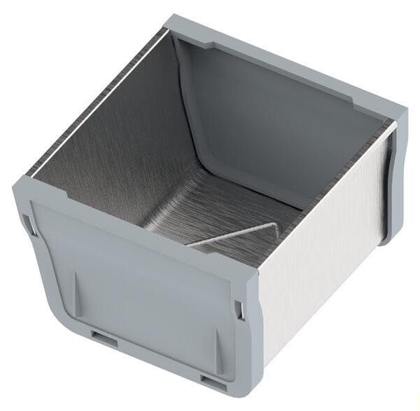 .TH03.0797.08.A62 SZÁLCSISZOLT SLIMBOX 88-as rozsdamentes acél tartály